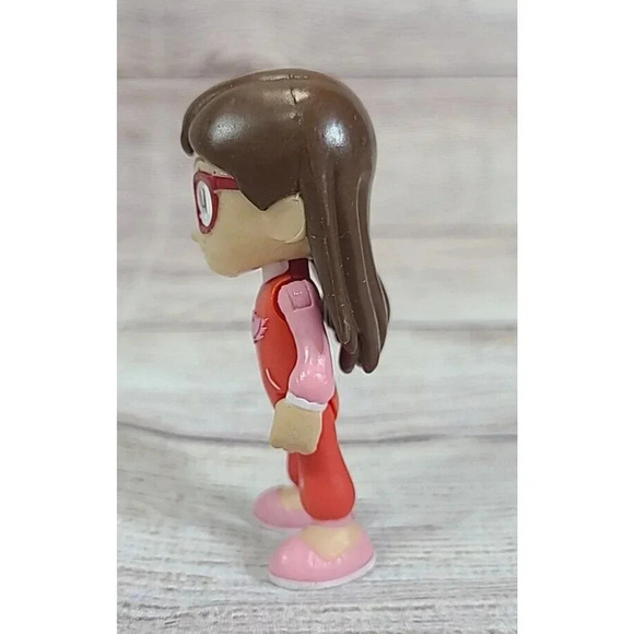 PJ Mask Amaya Owlette Unmasked Action Figure Character Just Play Red Pink 3" - Picture 2 of 5